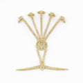 Liora - Bijou de Main Bagues Multiples