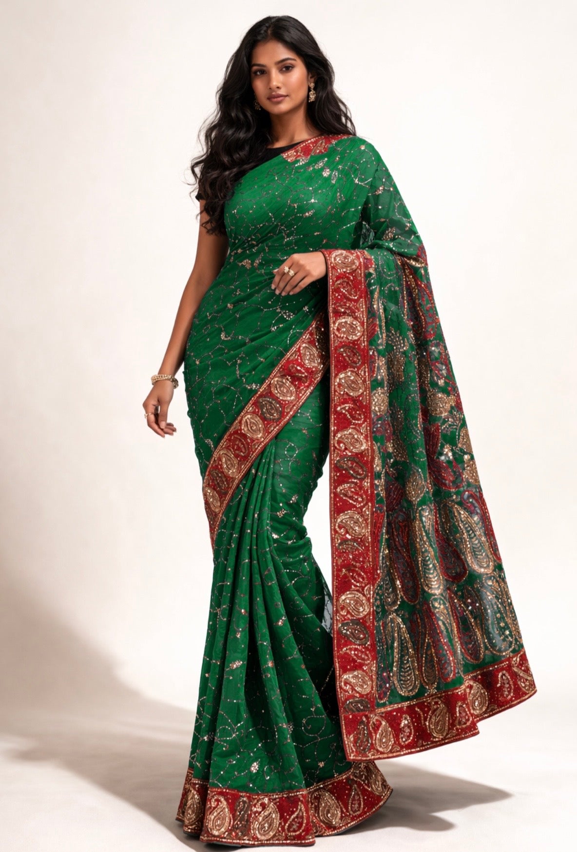 Sari Sapphire Night