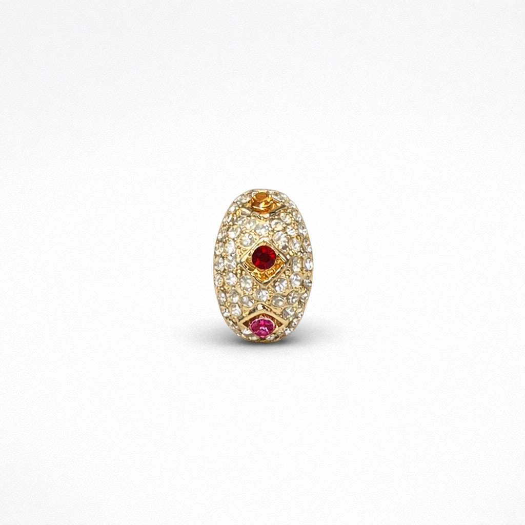 Parure Complète avec Pierres Colorées – Collier, Bracelet, Bague et Boucles d’Oreilles