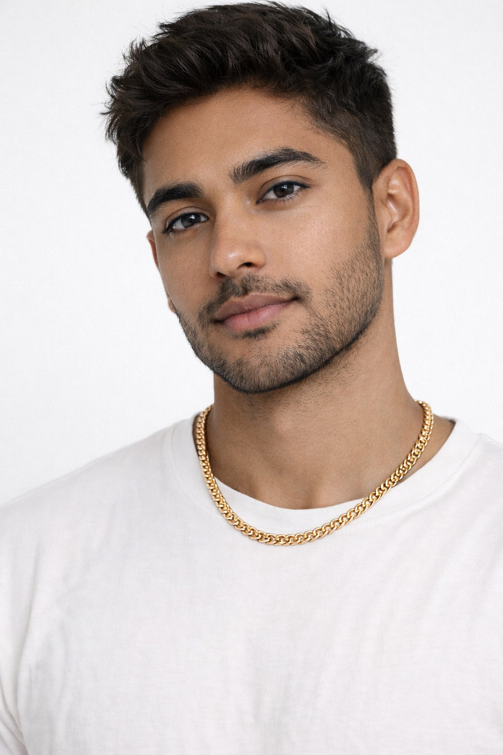 Collier Chaîne Gourmette Unisex Plaqué Or – Style Classique et Intemporel