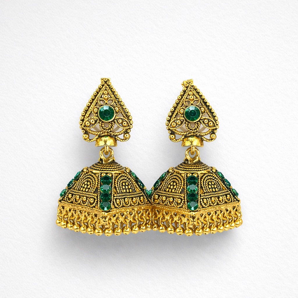 Kajhum - Boucles d’Oreilles Jhumka