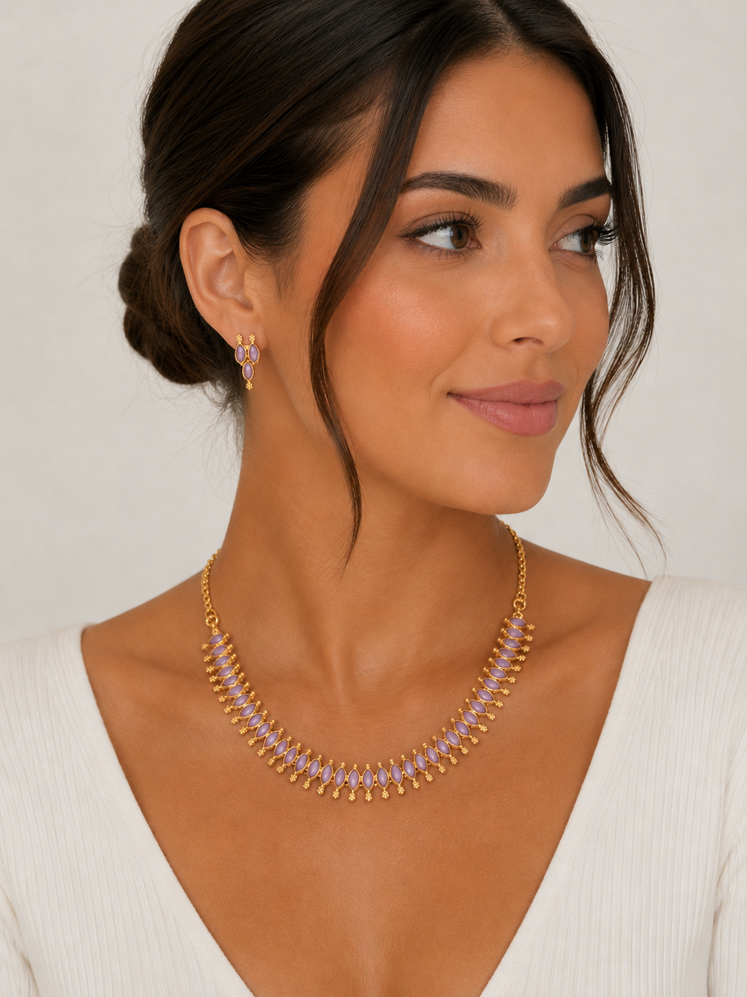 Parure Lila