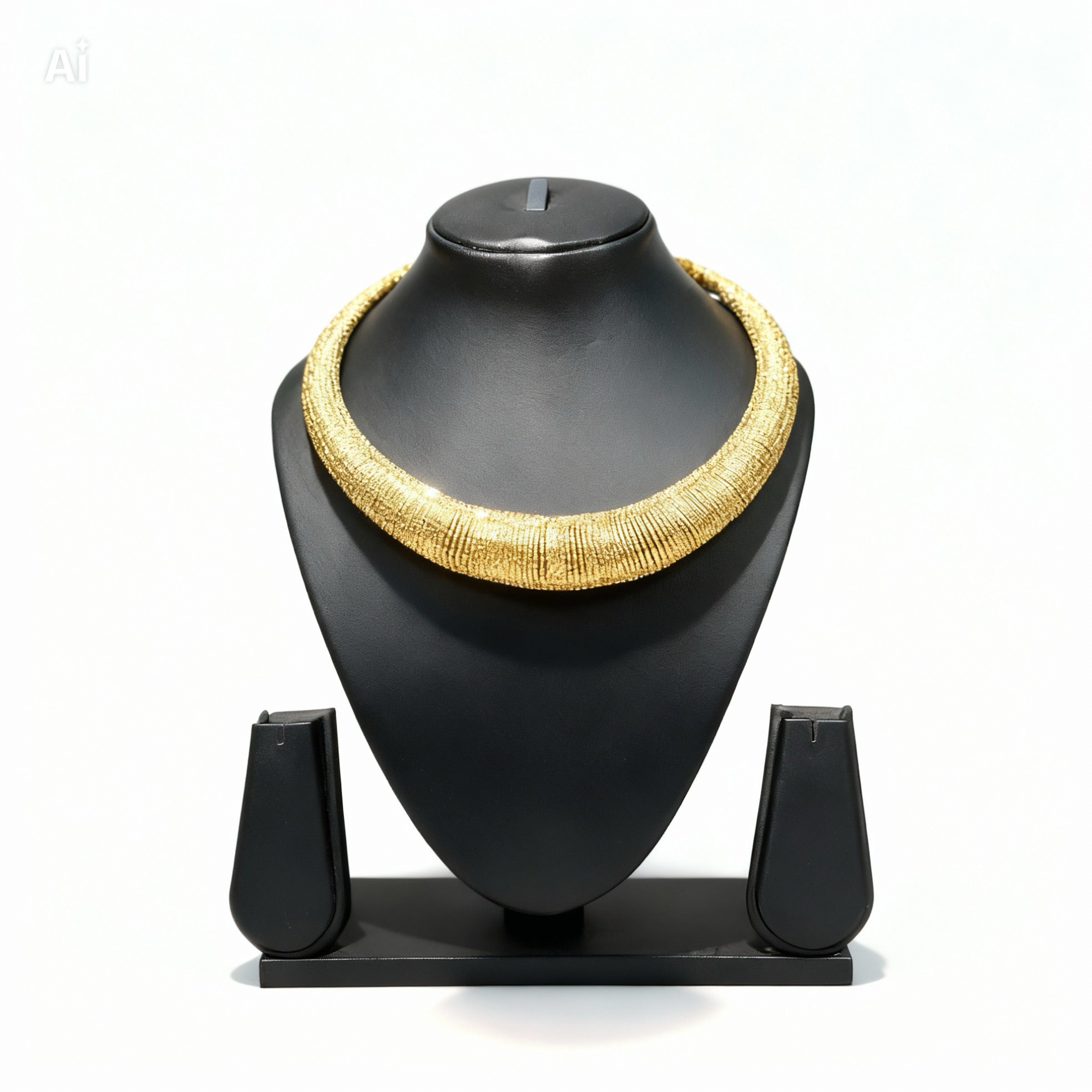 Parure Collier, Bracelet et Boucles d’Oreilles Argenté ou Doré